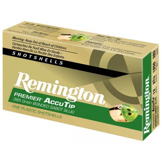 12/70 Remington Accutip Bonded  Sabot Slug  385 gr